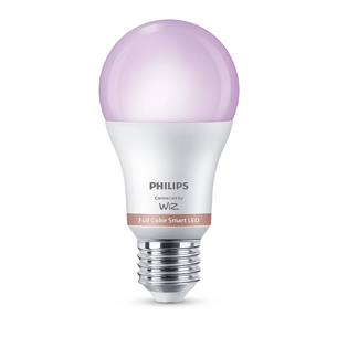 Philips Wiz Full Color Smart LED Bulb, E27, 2 шт., белый - Светодиодная лампа 929003601041