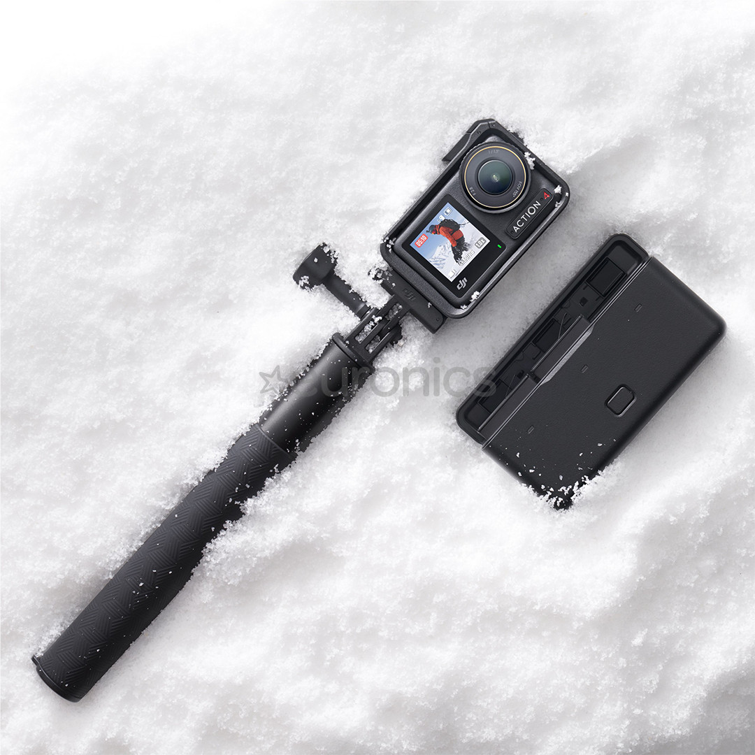 Dji Osmo Action 4 Adventure Combo, melna - Video Kameras komplekts