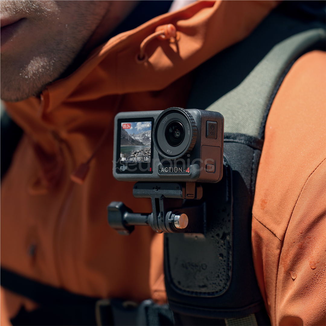 Dji Osmo Action 4 Standard Combo, melna - Video Kameras komplekts