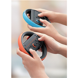 Nintendo Joy-Con 2 Wheel, Nintendo Switch 2, 2 pc, light blue/red - Wheel