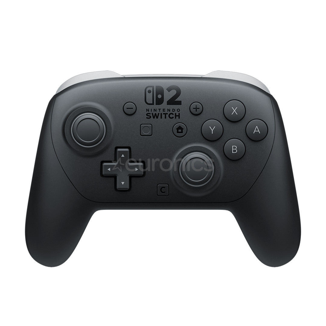 Nintendo Pro Controller, Nintendo Switch 2, melna - Bezvadu kontrolieris