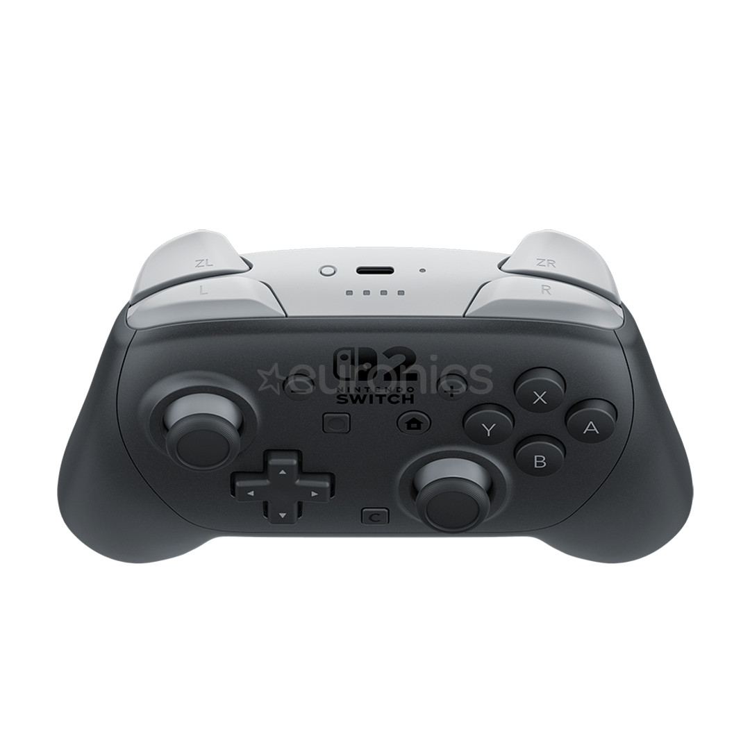 Nintendo Pro Controller, Nintendo Switch 2, melna - Bezvadu kontrolieris