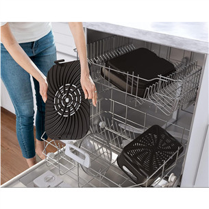 Ninja 6-in-1 MAX, 1760 W, melna/sudraba - Grils un karstā gaisa friteris