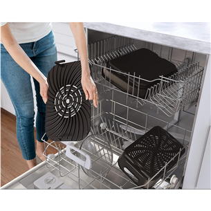 Ninja 6-in-1 MAX, 1760 W, melna/sudraba - Grils un karstā gaisa friteris