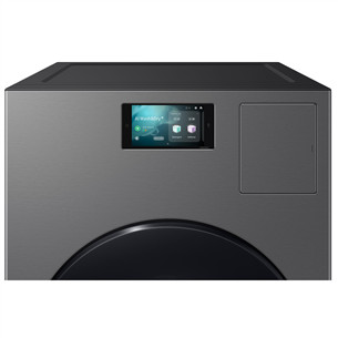 Samsung Bespoke AI Laundry Combo, 18 кг / 11 кг, глубина 87,5 см, 1000 об/мин, серый - Стирально-сушильная машина