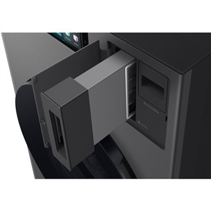 Samsung Bespoke AI Laundry Combo, 18 кг / 11 кг, глубина 87,5 см, 1000 об/мин, серый - Стирально-сушильная машина
