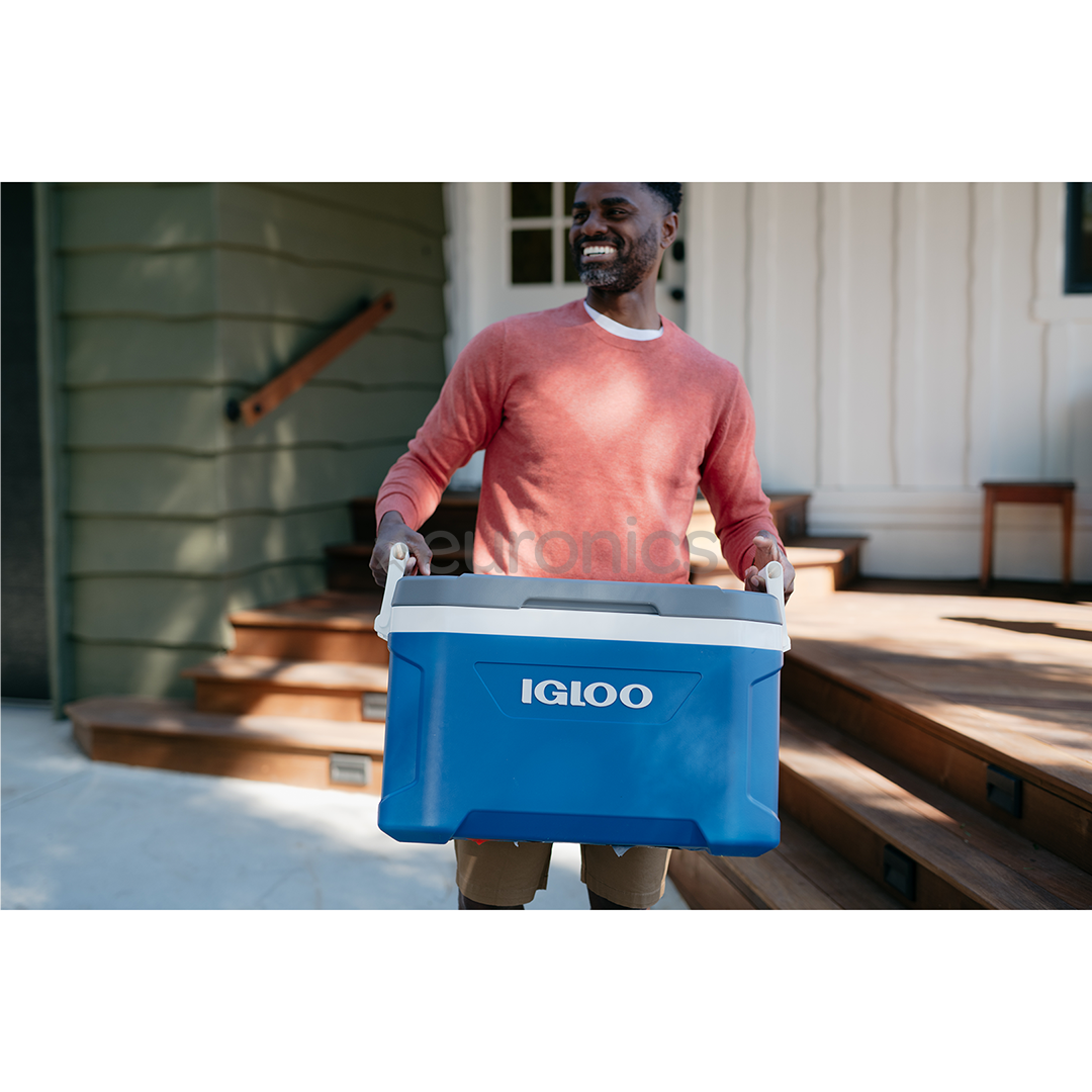 Igloo Latitude 52, 49 L, zila/pelēka - Dzesēšanas kaste