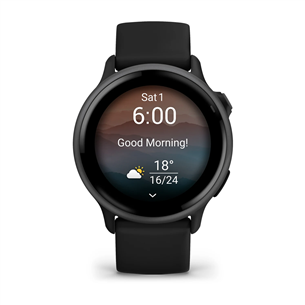 Garmin Vivoactive 6, melna - Viedpulkstenis