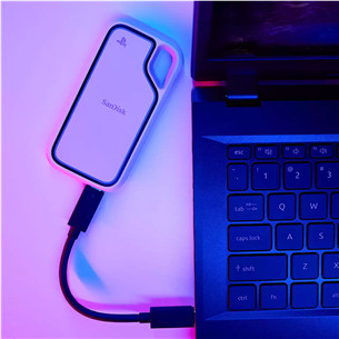 SanDisk Extreme, PlayStation 5, 1 ТБ, белый - Внешний SSD