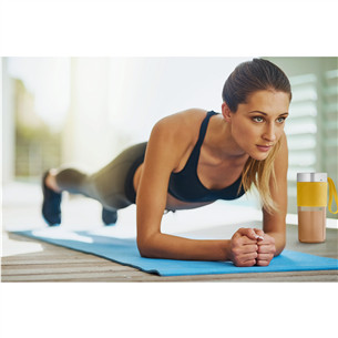 Tefal Lightmix, 300 ml, dzeltena - Portatīvais bezvadu blenderis