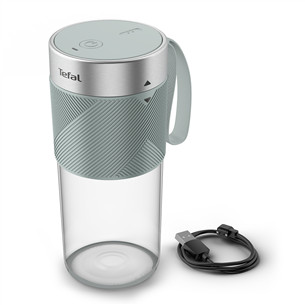 Tefal Lightmix, 300 ml, pelēka - Portatīvais bezvadu blenderis