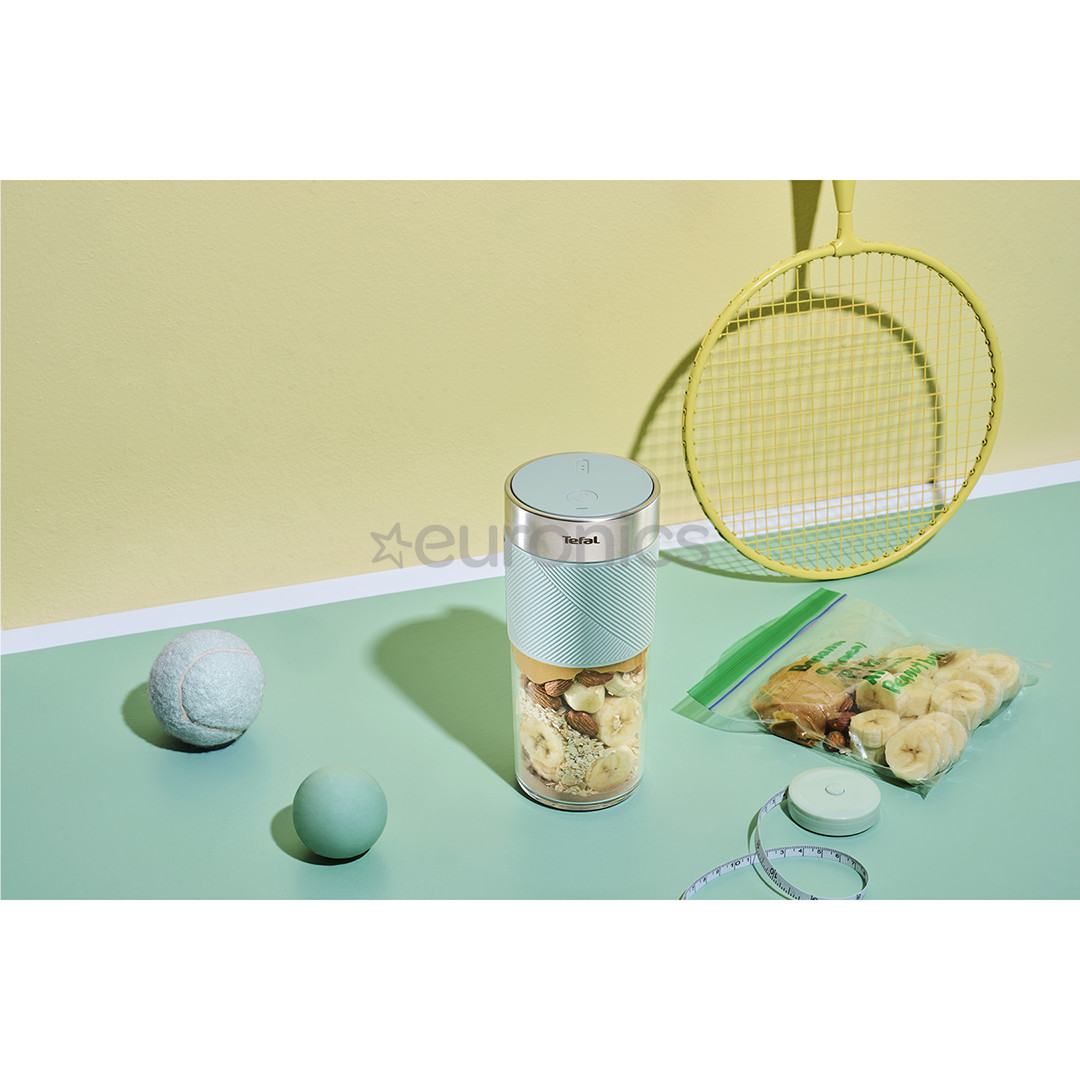 Tefal Lightmix, 300 ml, pelēka - Portatīvais bezvadu blenderis