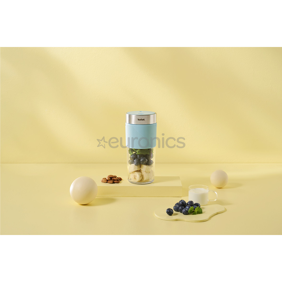 Tefal Lightmix, 300 ml, pelēka - Portatīvais bezvadu blenderis