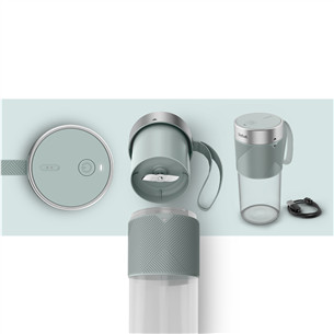 Tefal Lightmix, 300 ml, pelēka - Portatīvais bezvadu blenderis
