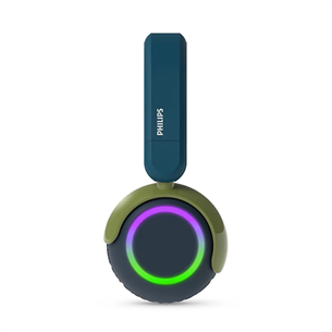 Philips TAK4200, crystal teal - Kids' wireless heaphones