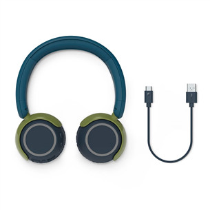 Philips TAK4200, zila - Bezvadu austiņas bērniem