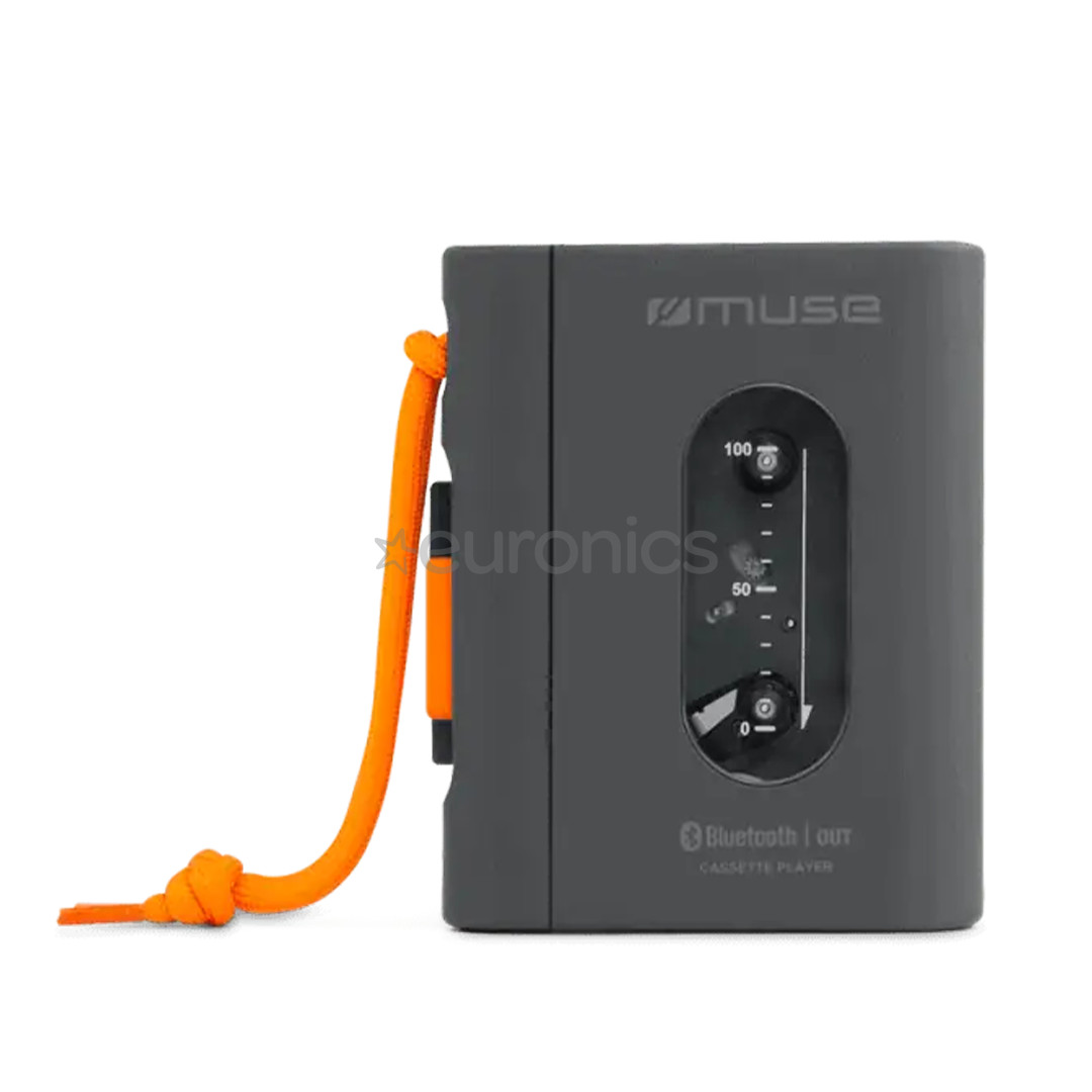 Muse M-132, black - Portable cassette player