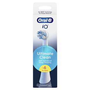 Braun Oral-B UltimateClean, 6 gab., balta - Uzgaļi elektriskajai zobu birstei