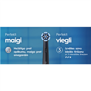 Braun Oral-B iO2, melna - Elektriskā zobu birste
