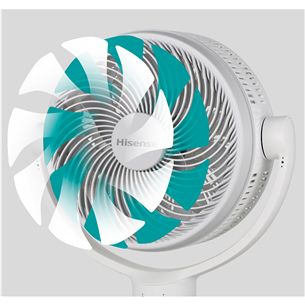 Hisense, balta - Grīdas ventilators