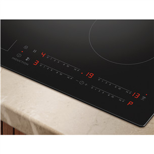 Electrolux 600 Series SaphirMatt SE, Hob2Hood, ширина 59 см, без рамы, черный - Интегрируемая индукционная варочная панель