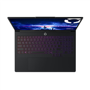 Lenovo Legion Pro 7 16IAX10H, 16'', WQXGA, OLED, 240 Hz, Ultra 9, 32 GB, 2 TB, RTX 5070Ti, ENG, melna - Portatīvais dators