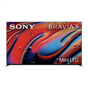 Sony Bravia 9 XR90, 65", 4K UHD, Mini-LED, melna - Televizors K65XR90PAEP