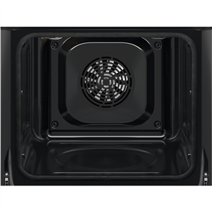 Electrolux 500 Series SurroundCook, pirolītiskā tīrīšana, melna - Iebūvējama elektriskā cepeškrāsns