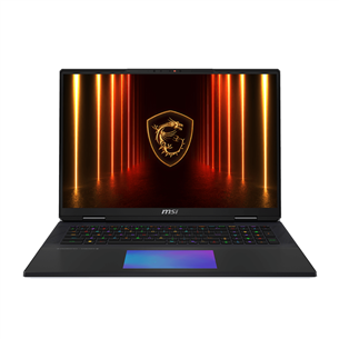 MSI Titan 18 HX, 18'', 4K UHD, Mini LED, 120 Hz, Ultra 9, 64 GB, 6 TB, RTX 5090, ENG, core black - Notebook TTN18HX-A2XWJG-492NL