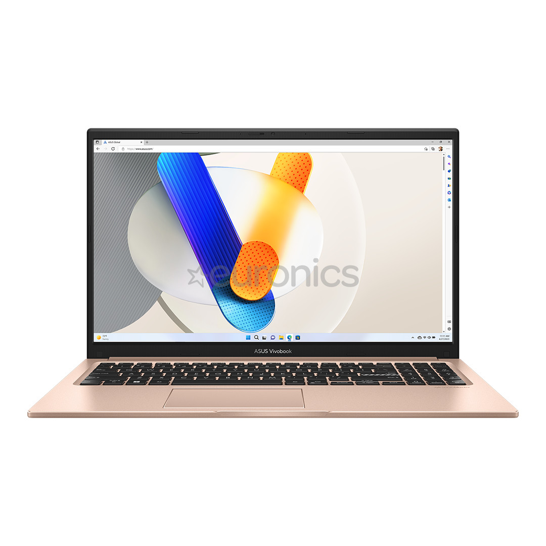 Asus Vivobook 15, 15,6'', FHD, i5, 16 GB, 512 GB, ENG, zelta - Notebook