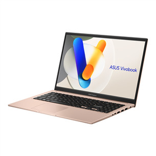 Asus Vivobook 15, 15,6'', FHD, i5, 16 GB, 512 GB, ENG, zelta - Notebook
