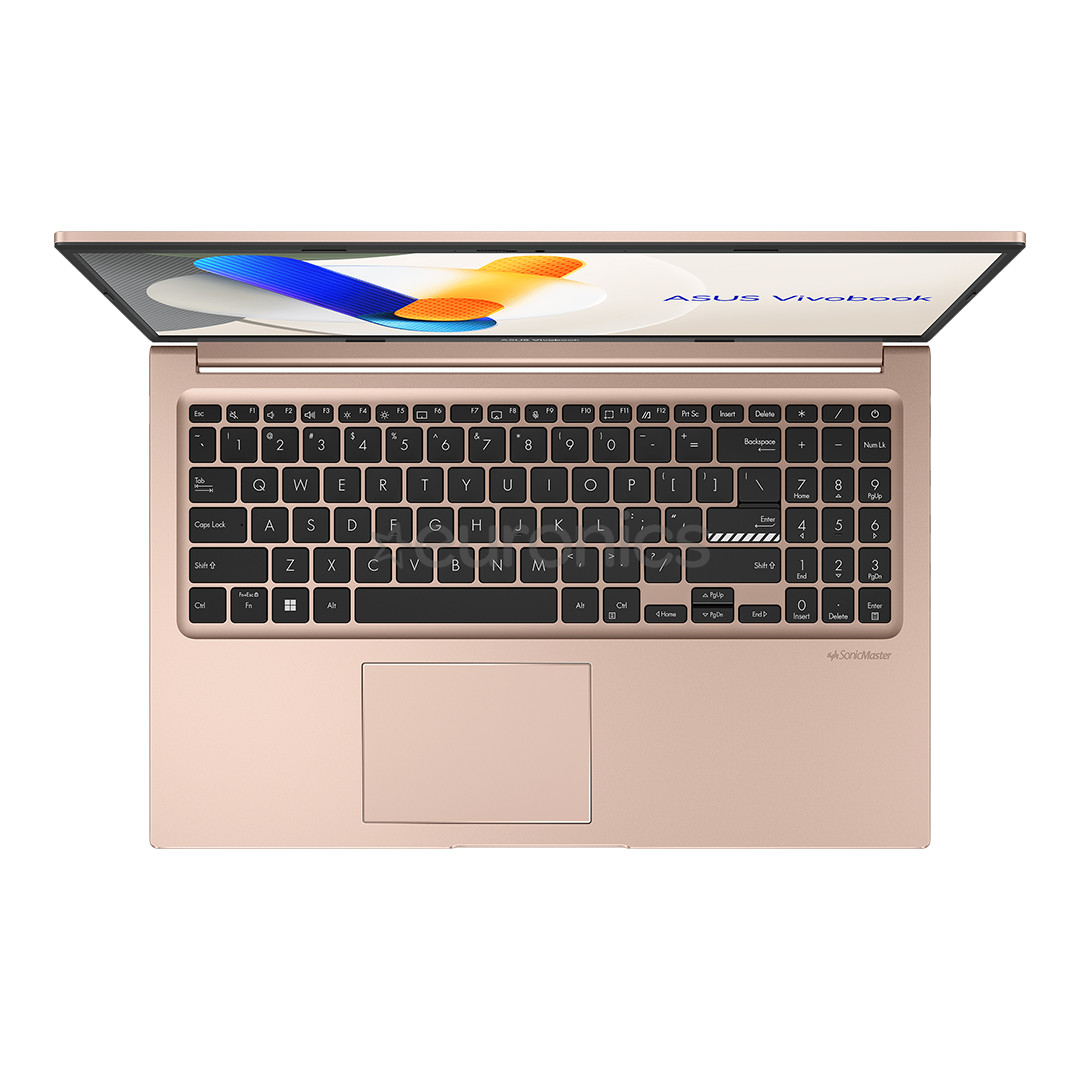Asus Vivobook 15, 15,6'', FHD, i5, 16 GB, 512 GB, ENG, zelta - Notebook