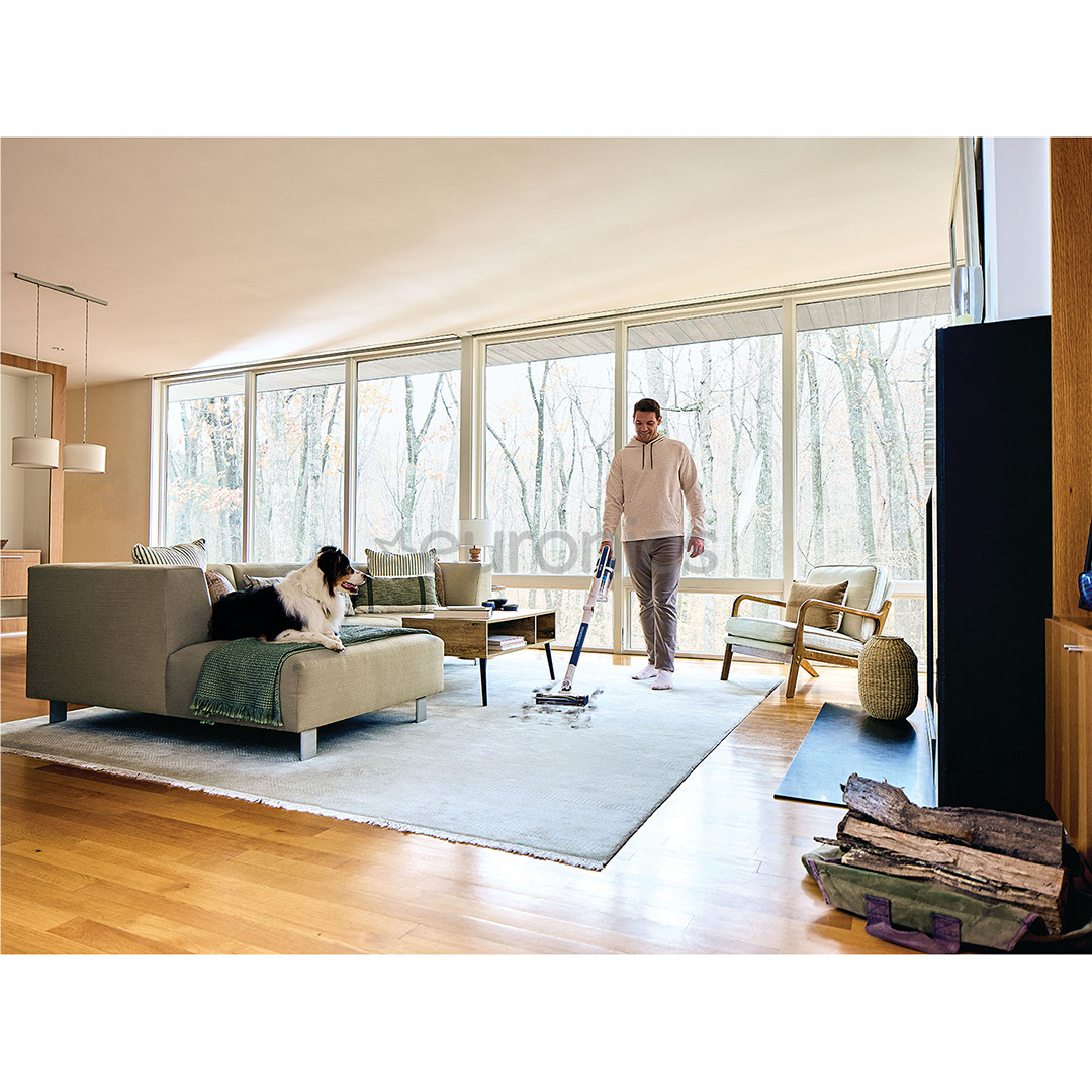 Shark PowerPro, blue/white - Cordless vacuum cleaner