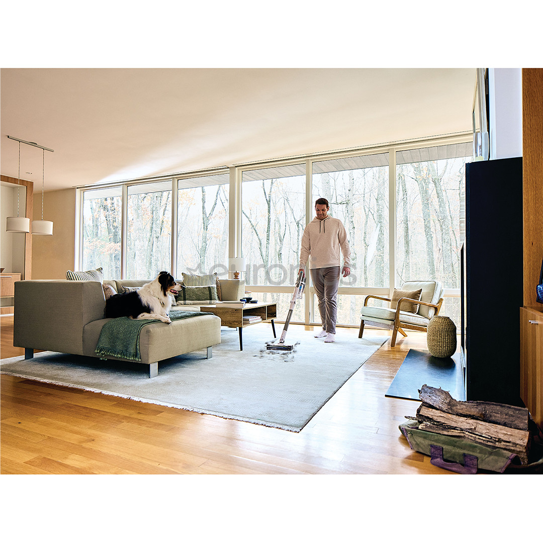 Shark PowerPro Pet, pelēka/balta - Bezvadu putekļu sūcējs