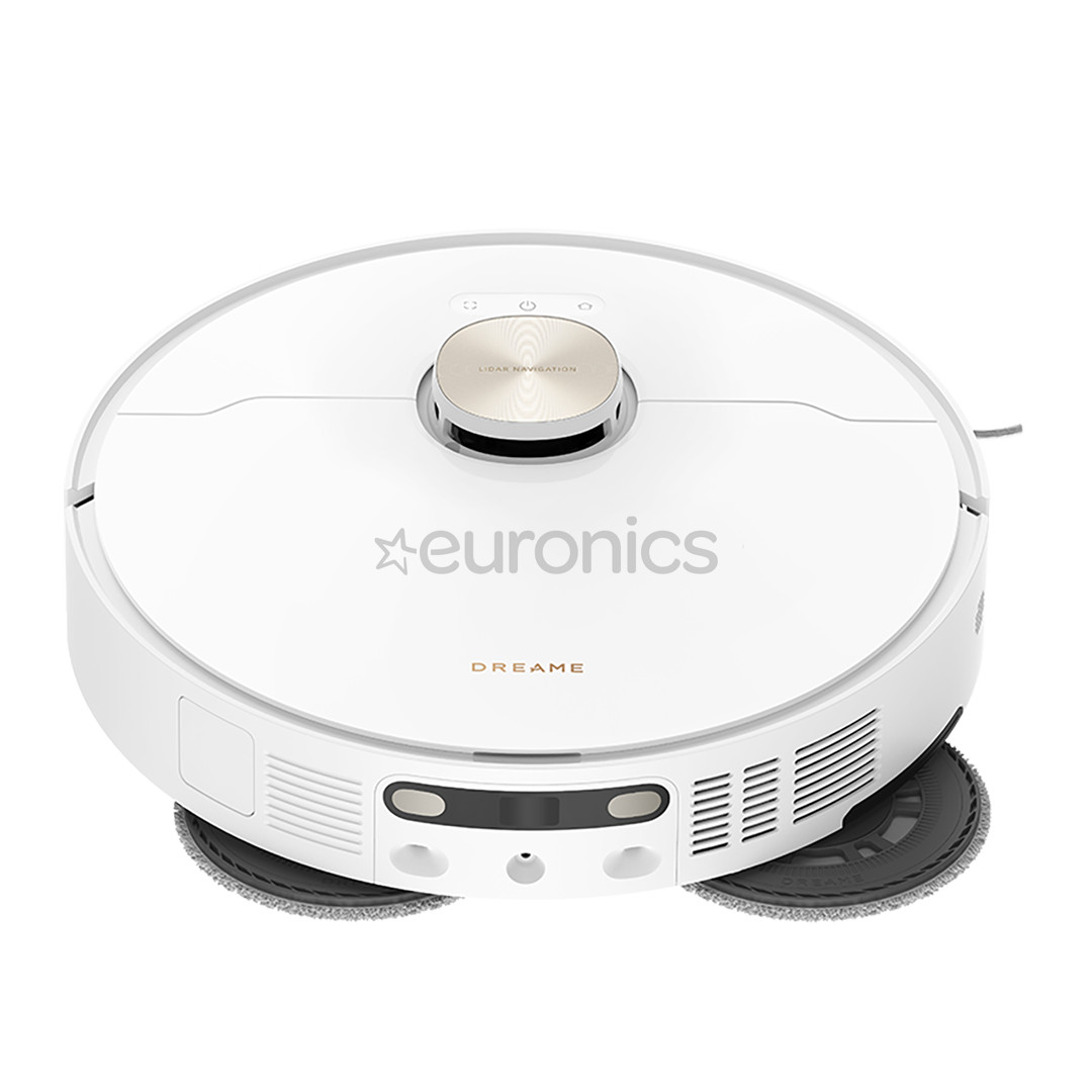 Dreame X40 Ultra, сухая и влажная уборка, белый - Робот-пылесос