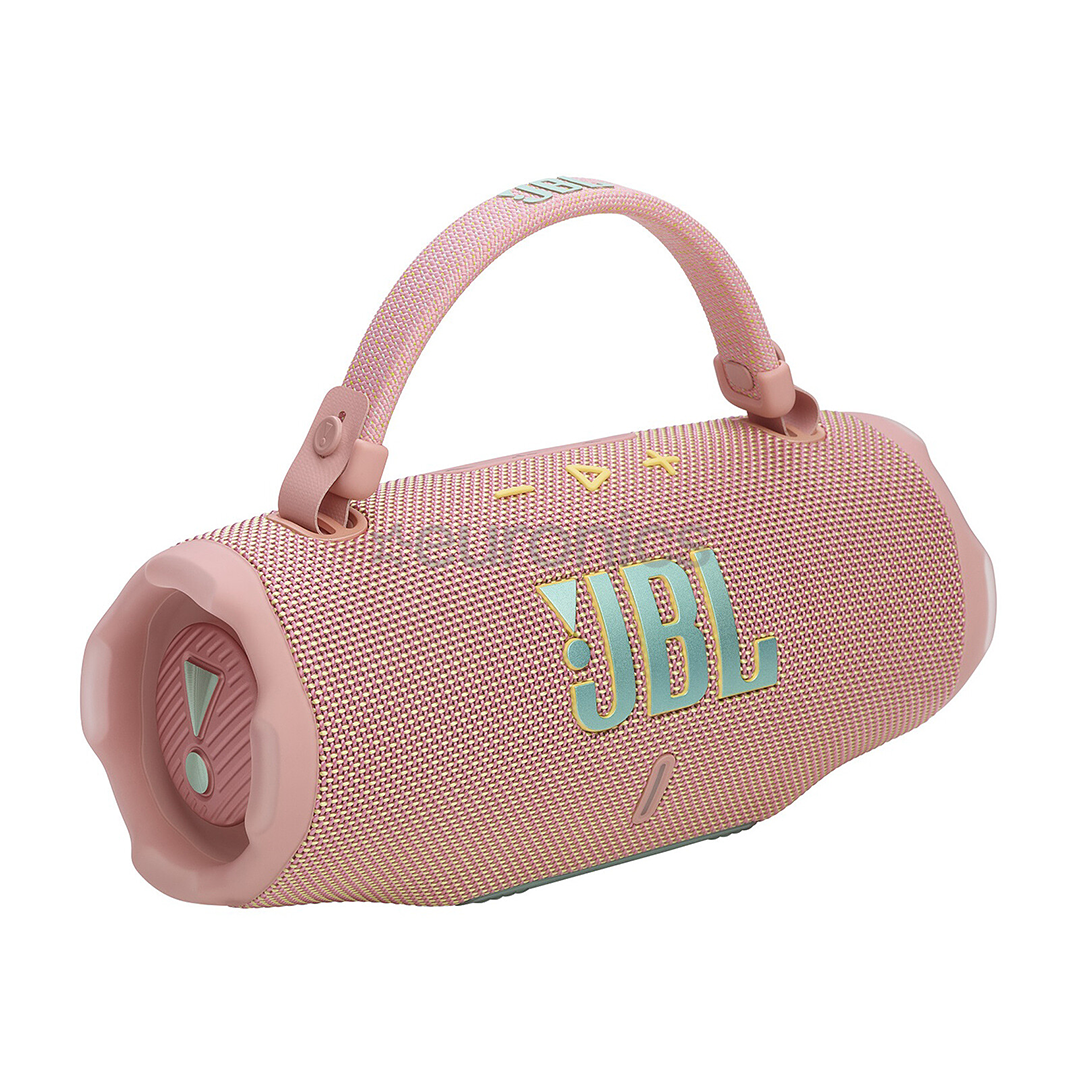 JBL Charge 6, rozā - Portatīvais bezvadu skaļrunis
