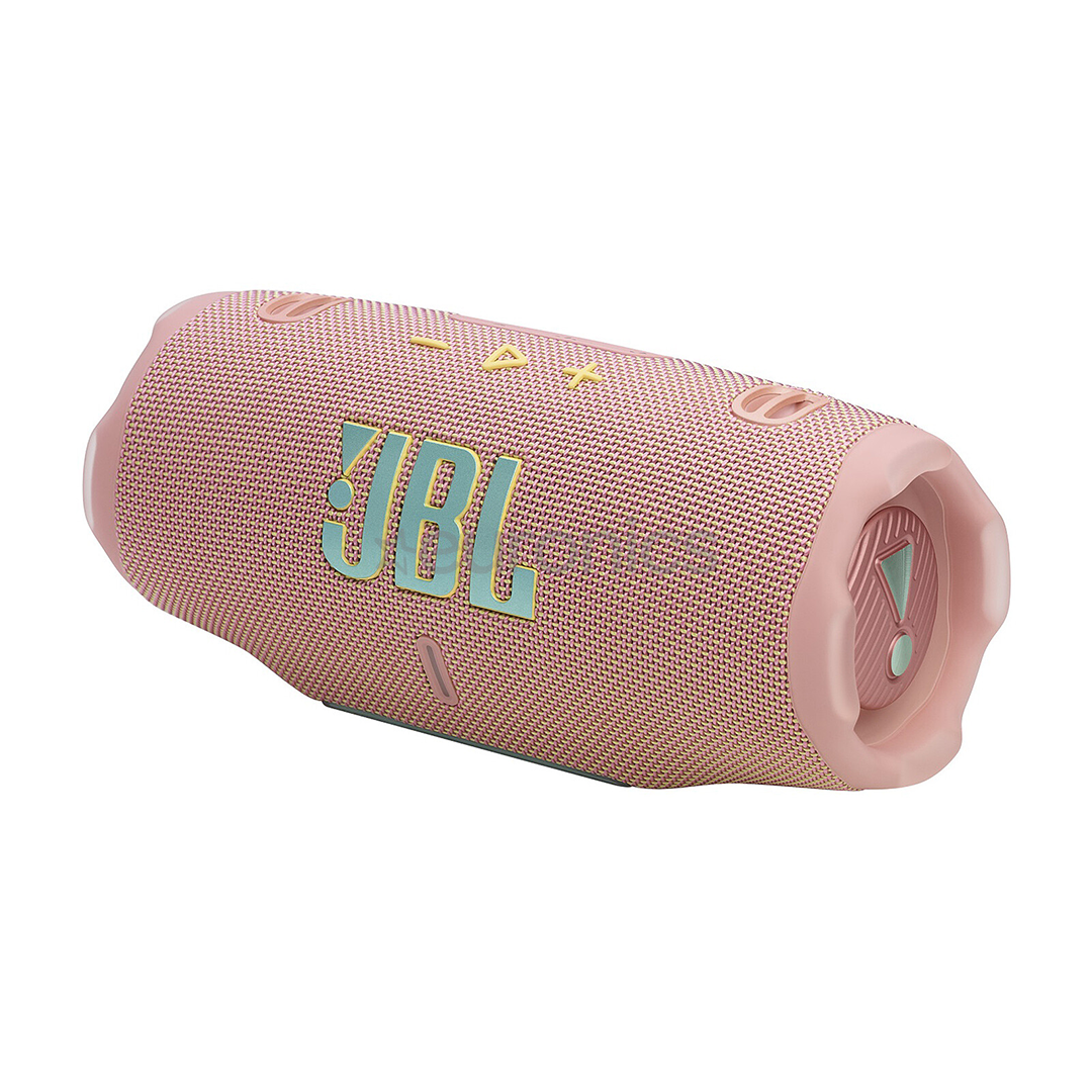 JBL Charge 6, rozā - Portatīvais bezvadu skaļrunis