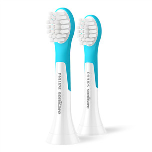 Philips For Kids, 2 pcs, white/blue - Spare brushes