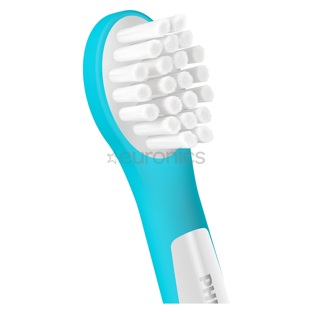 Philips For Kids, 2 gab., balta/zila - Uzgaļi elektriskajai zobu birstei