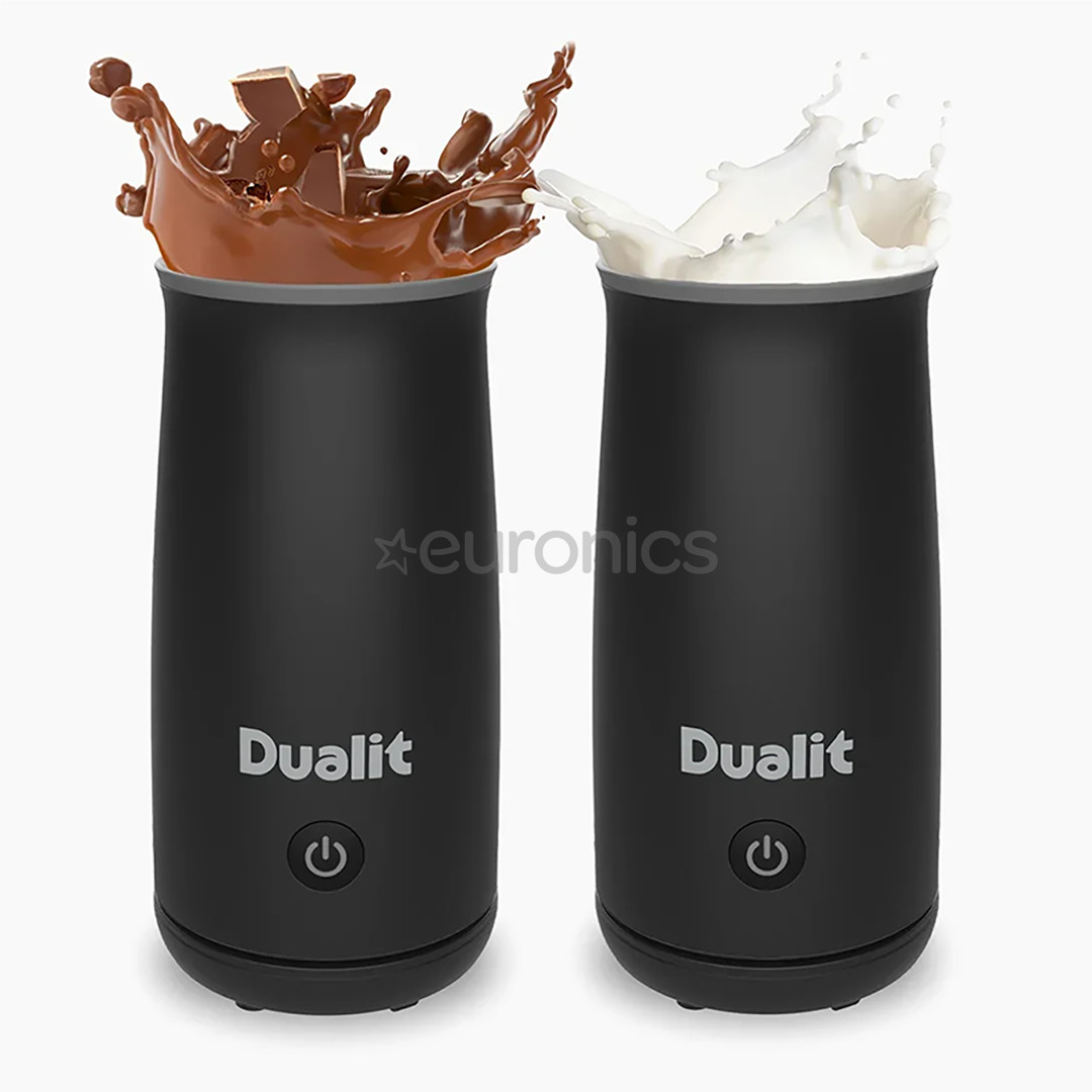 Dualit, 250 ml, black - Hot chocolate maker & milk frother