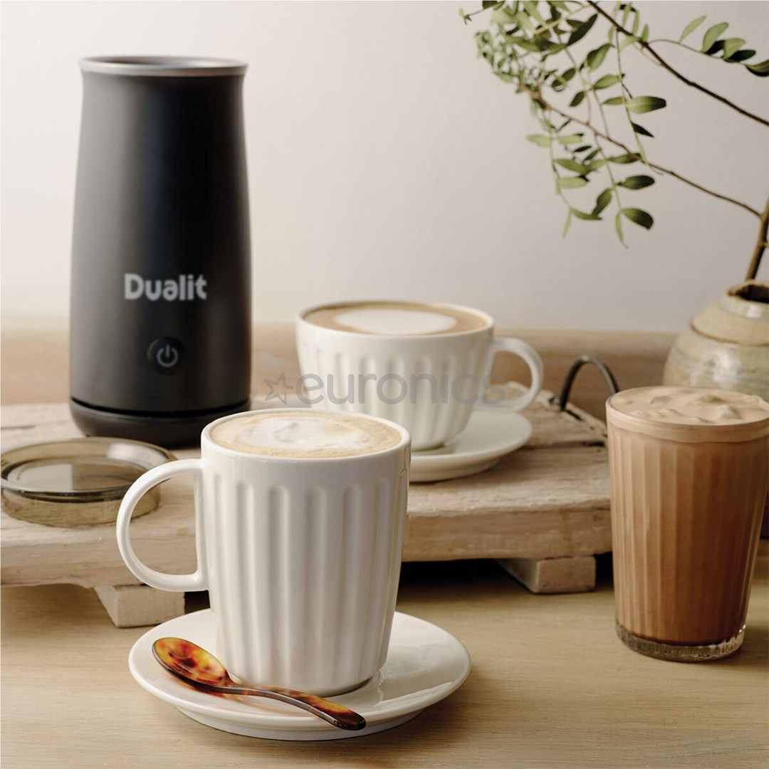 Dualit, 250 ml, black - Hot chocolate maker & milk frother
