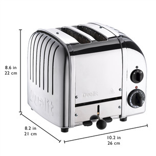 Dualit NewGen Classic, 1200 W, grey - Toaster
