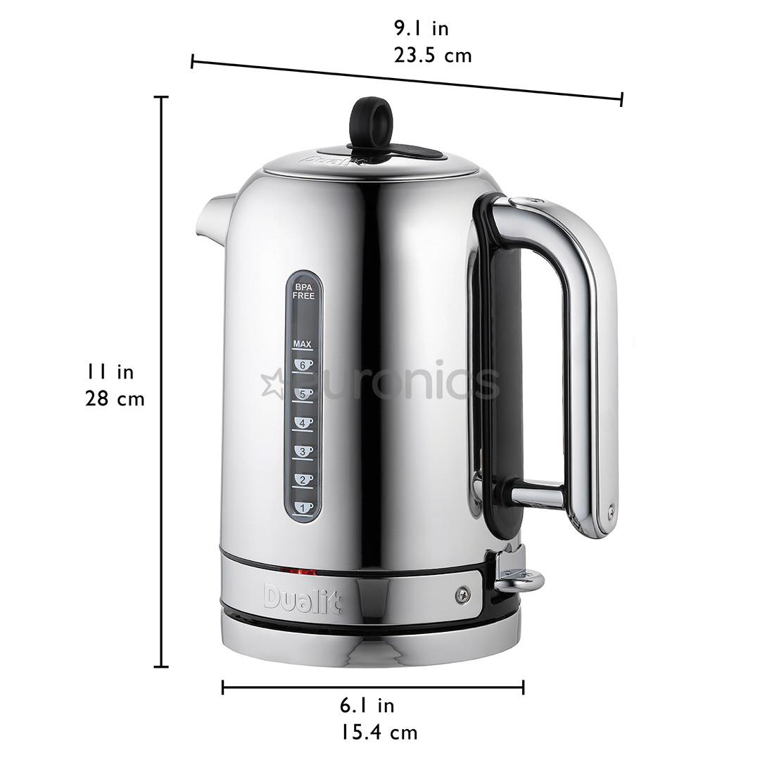 Dualit Classic, 1.7 L, stainless steel - Kettle
