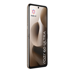 Motorola Razr 60 Ultra, bēša - Viedtālrunis