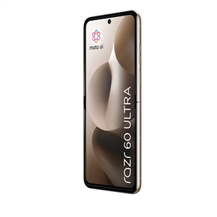 Motorola Razr 60 Ultra, bēša - Viedtālrunis