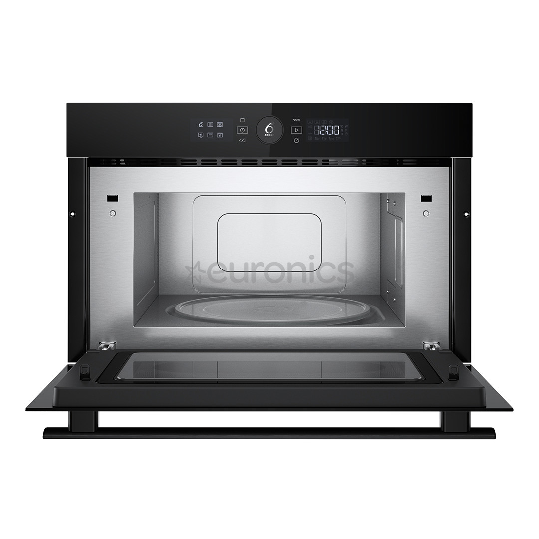 Whirlpool, 31 л, 1000 Вт, черный - Интегруемая микроволновая печь с грилем