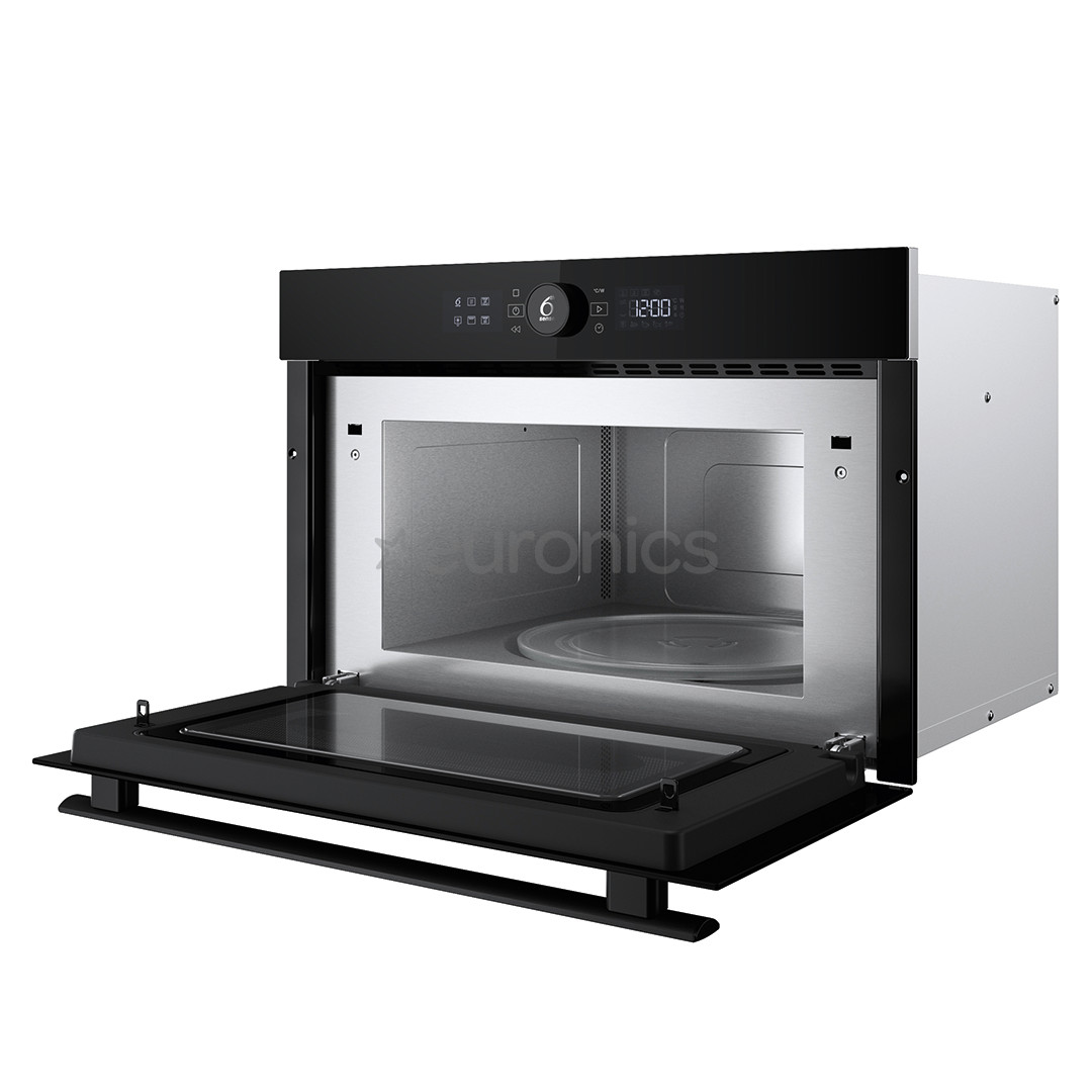 Whirlpool, 31 л, 1000 Вт, черный - Интегруемая микроволновая печь с грилем