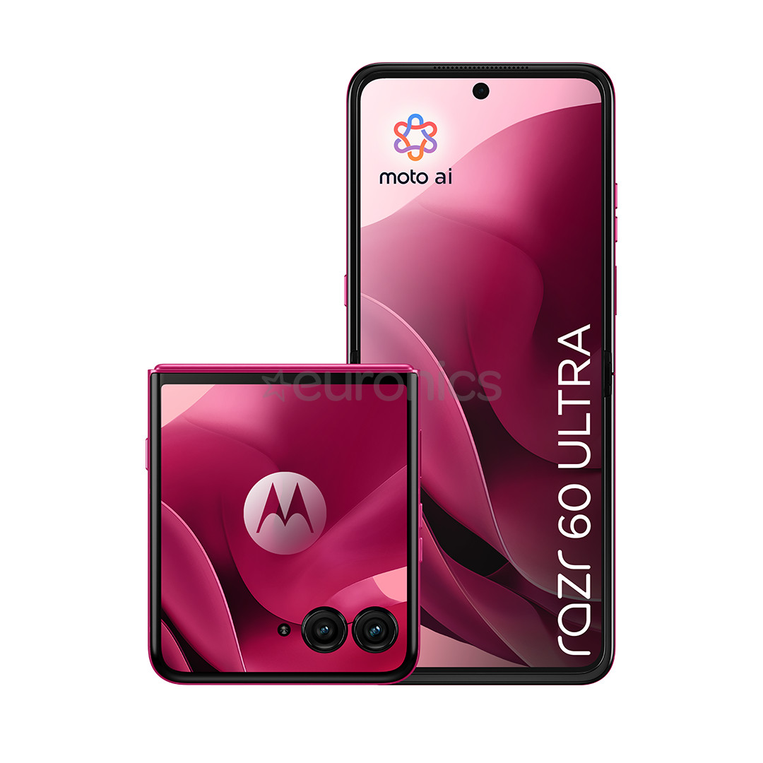 Motorola Razr 60 Ultra 16GB, 512GB, rozā - Viedtālrunis
