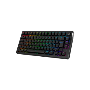 HyperX Alloy Rise 75, SWE, melna - Bezvadu klaviatūra