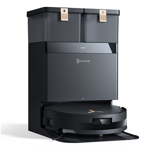 Ecovacs Deebot T50 Max Pro Omni, Wet & Dry, melna - Robots putekļu sūcējs